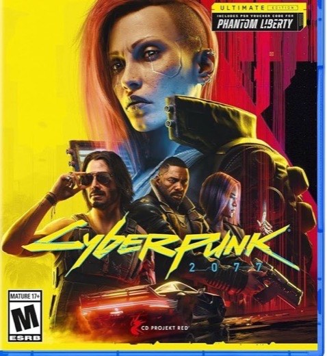 Cyberpunk 2077 box art
